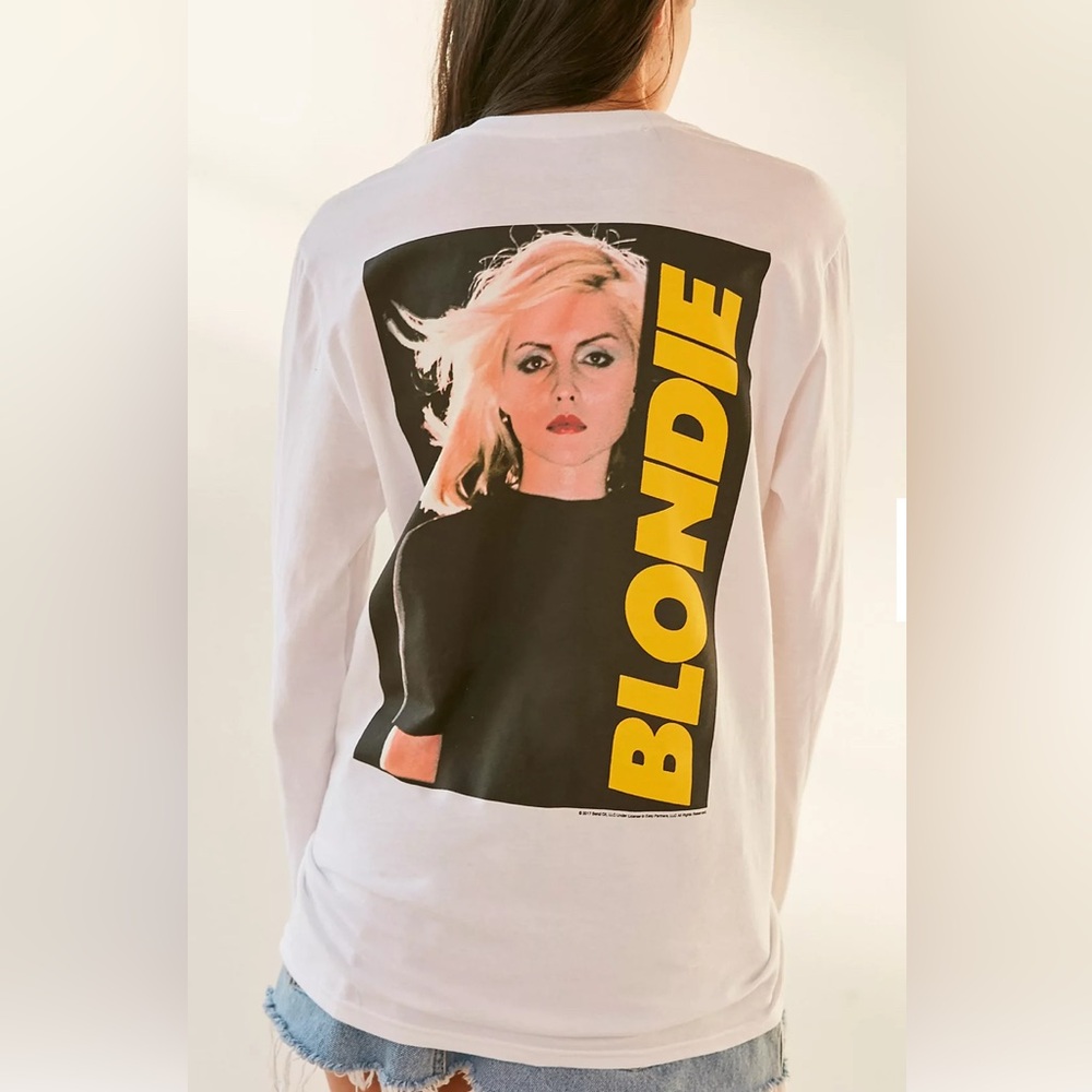 URBAN OUTFITTERS Blondie Long Sleeve Tee Medium - Picture 5 of 14